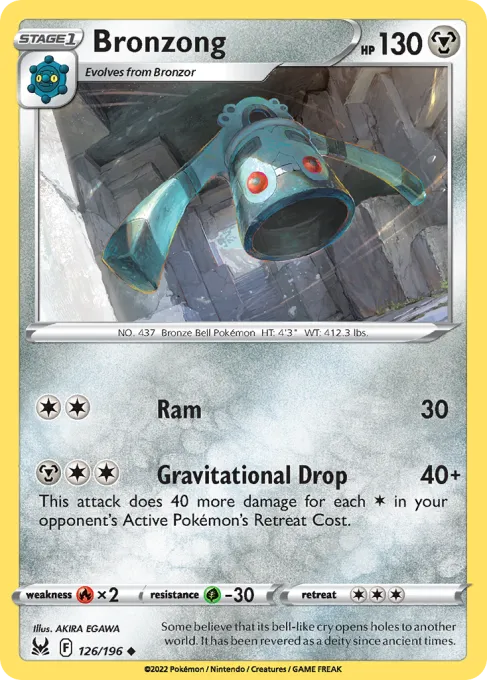 Bronzong - Reverse Holo