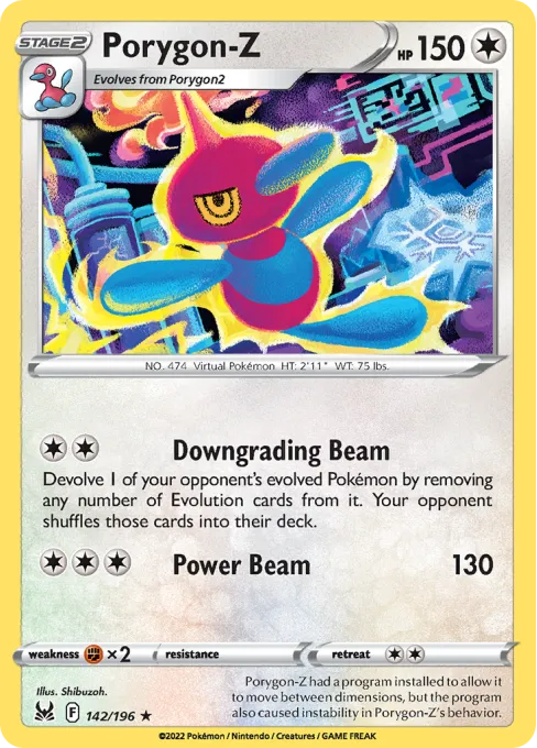 Porygon-Z - Reverse Holo