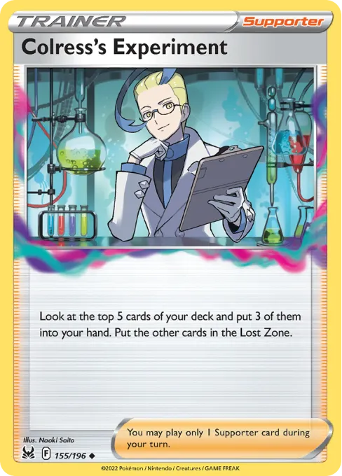 Colress's Experiment - Reverse Holo