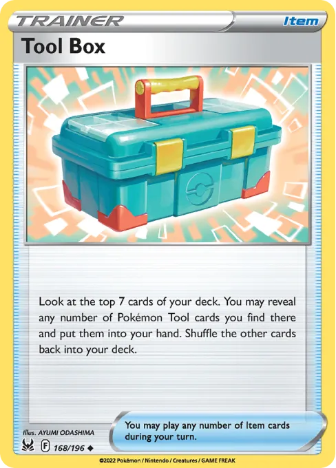 Tool Box - Reverse Holo
