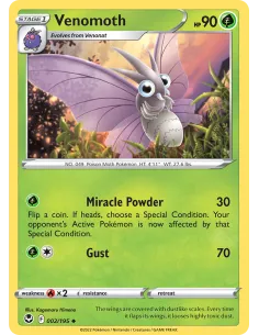 Venomoth - Reverse Holo