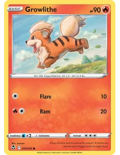 Growlithe - Reverse Holo