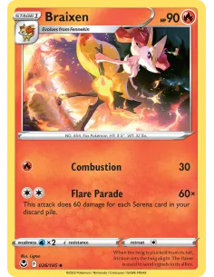 Braixen - Reverse Holo