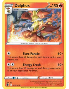 Delphox - Reverse Holo