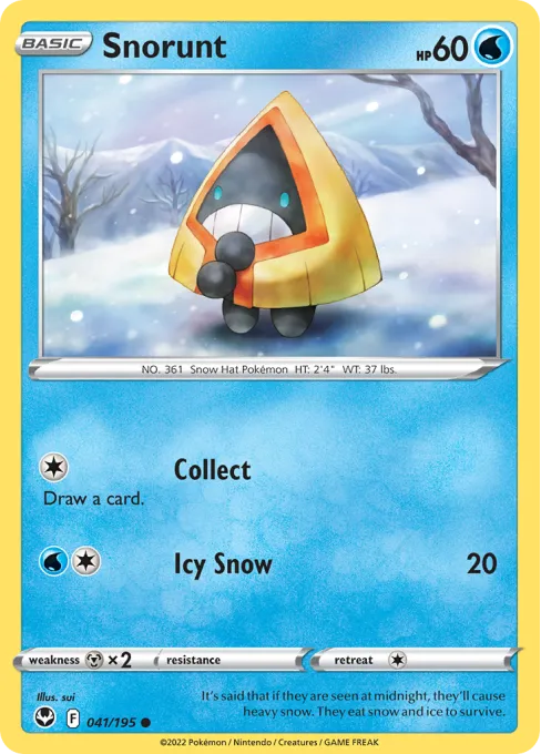 Snorunt - Reverse Holo
