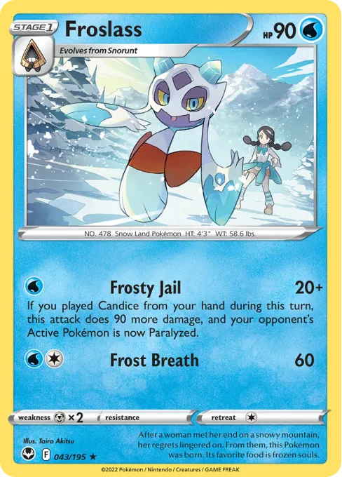 Froslass - Reverse Holo