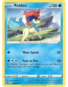 Keldeo - Reverse Holo