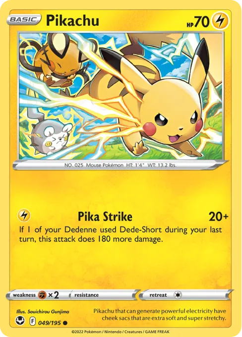Pikachu - Reverse Holo