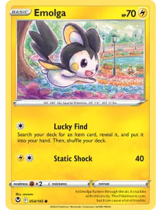 Emolga - Reverse Holo