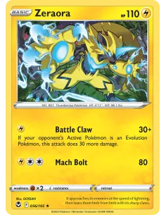 Zeraora - Reverse Holo
