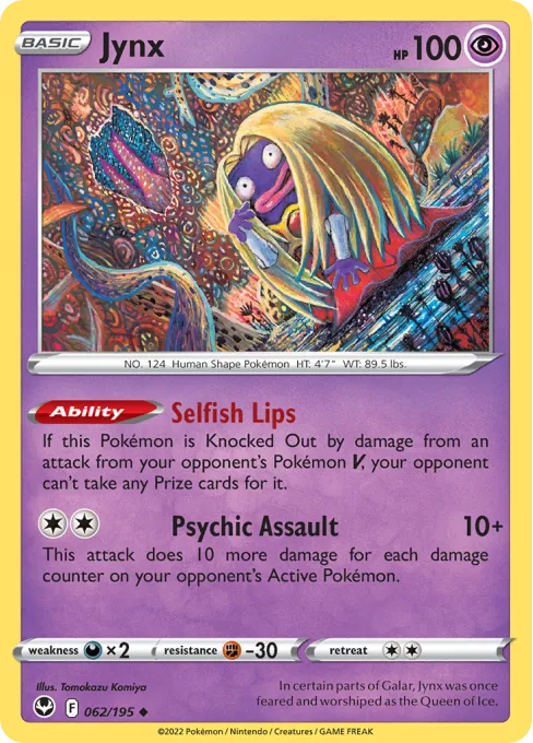 Jynx - Reverse Holo
