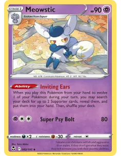Meowstic - Reverse Holo
