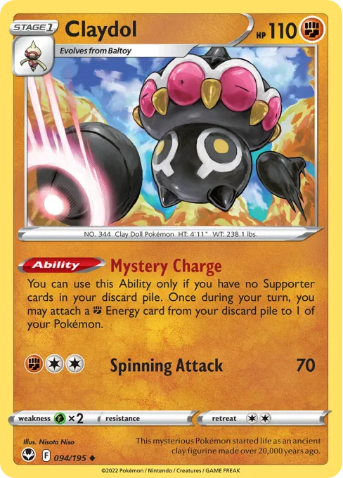 Claydol - Reverse Holo