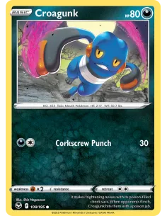 Croagunk - Reverse Holo