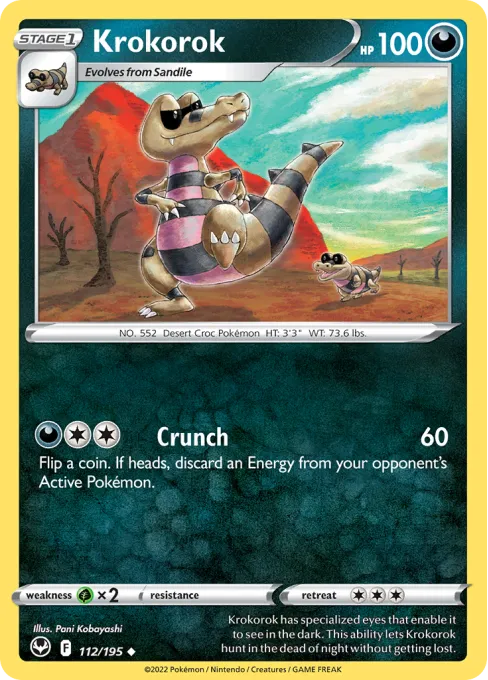 Krokorok - Reverse Holo