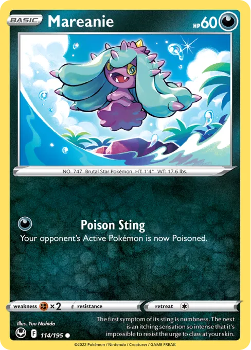 Mareanie - Reverse Holo