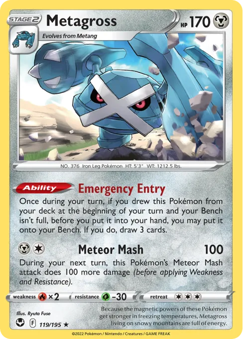 Metagross - Reverse Holo