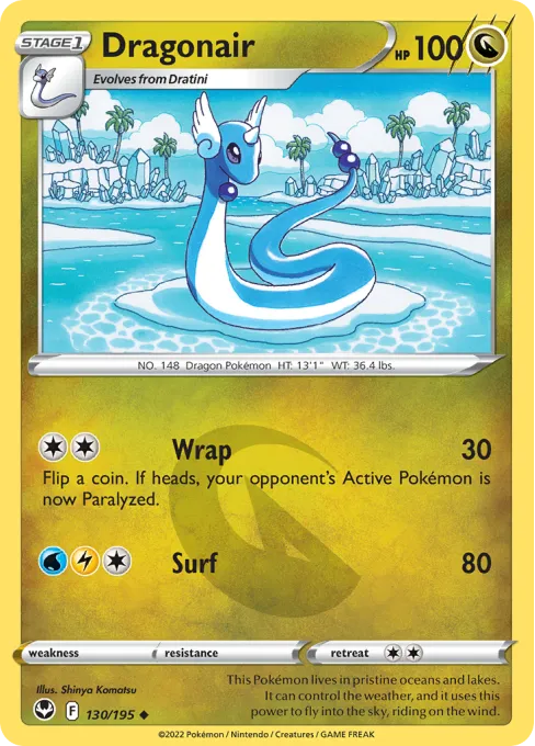 Dragonair - Reverse Holo