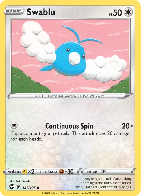 Swablu - Reverse Holo