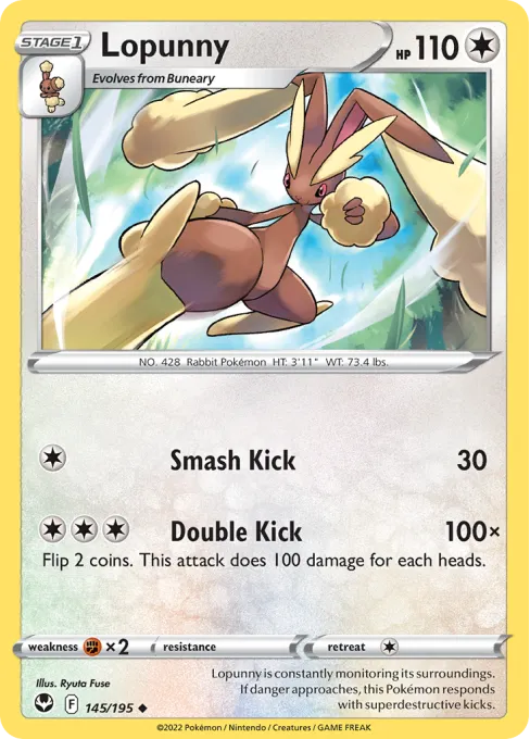 Lopunny - Reverse Holo