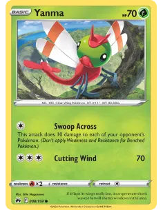 Yanma - Reverse Holo