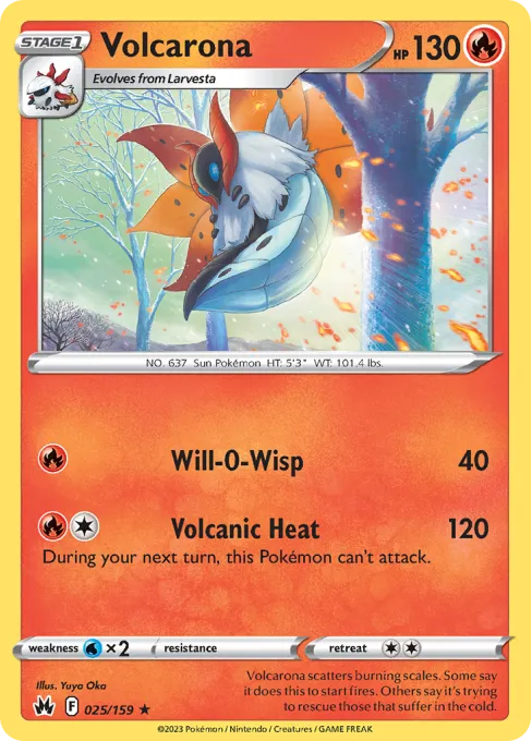 Volcarona - Reverse Holo