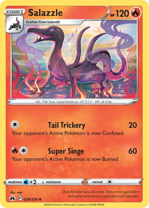 Salazzle - Reverse Holo