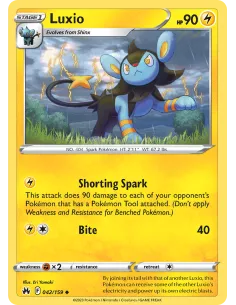 Luxio - Reverse Holo