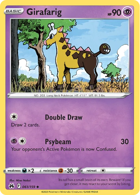 Girafarig - Reverse Holo