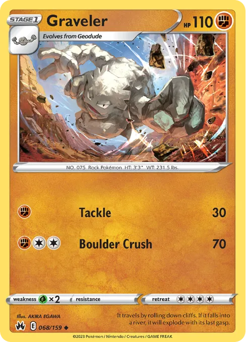 Graveler - Reverse Holo