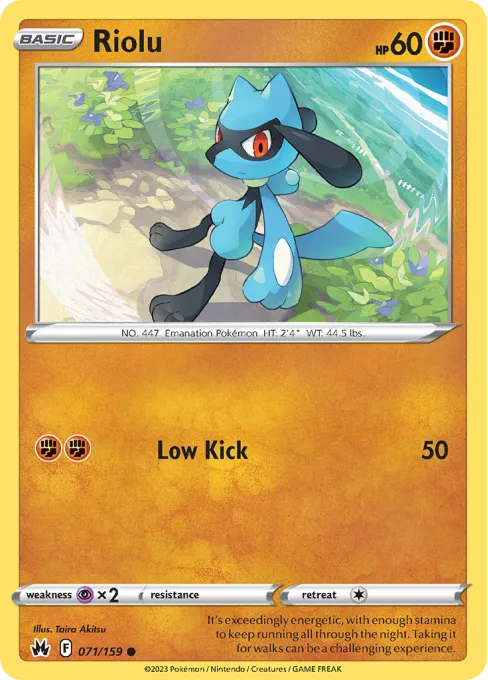 Riolu - Reverse Holo