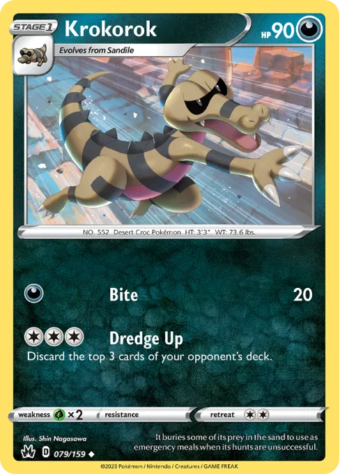 Krokorok - Reverse Holo