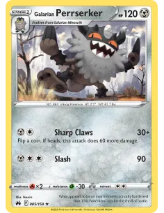 Galarian Perrserker - Reverse Holo