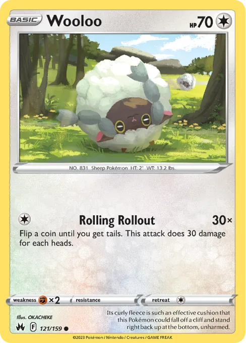 Wooloo - Reverse Holo