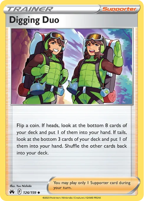 Digging Duo - Reverse Holo
