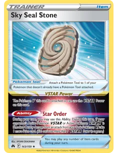 Sky Seal Stone - Reverse Holo