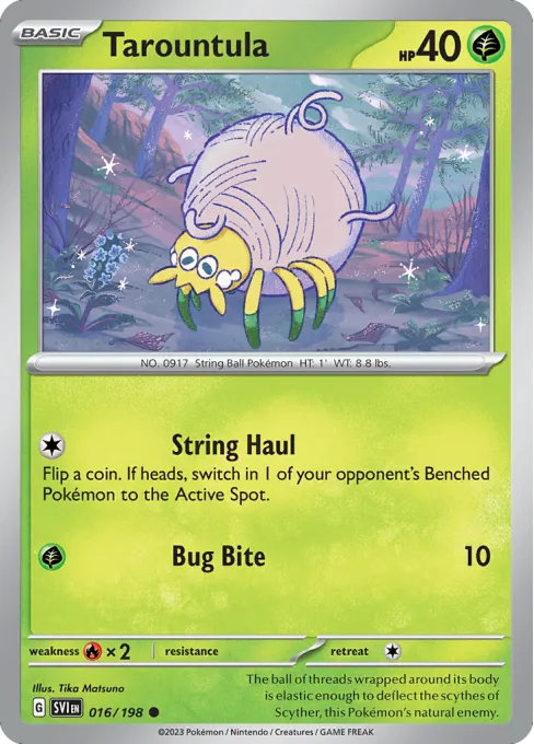 Tarountula - Reverse Holo