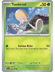 Toedscool - Reverse Holo