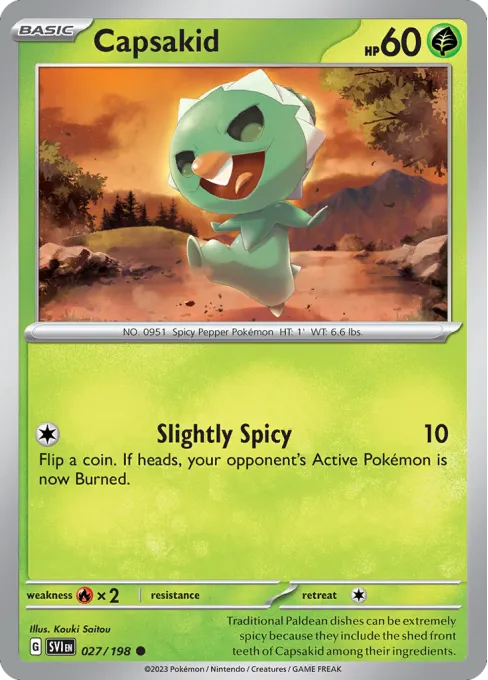 Capsakid - Reverse Holo