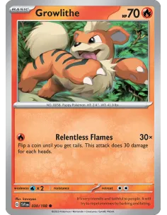 Growlithe - Reverse Holo