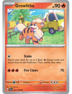 Growlithe - Reverse Holo