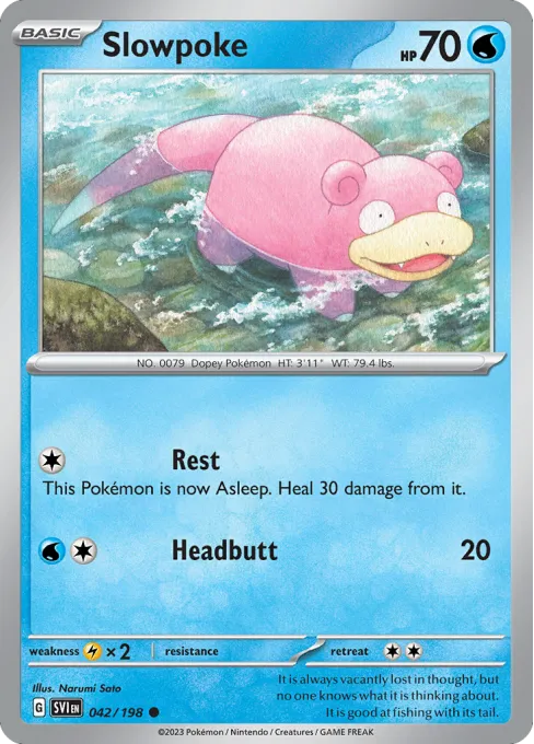 Slowpoke - Reverse Holo