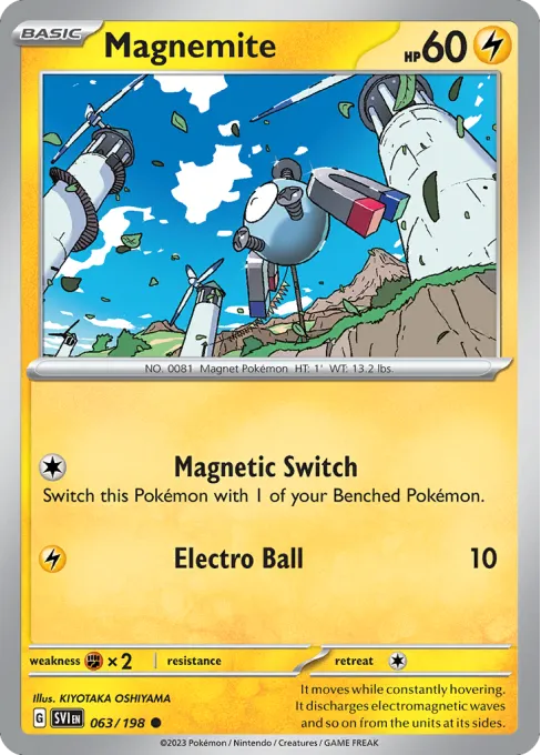Magnemite - Reverse Holo