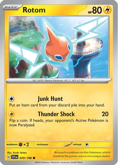 Rotom - Reverse Holo