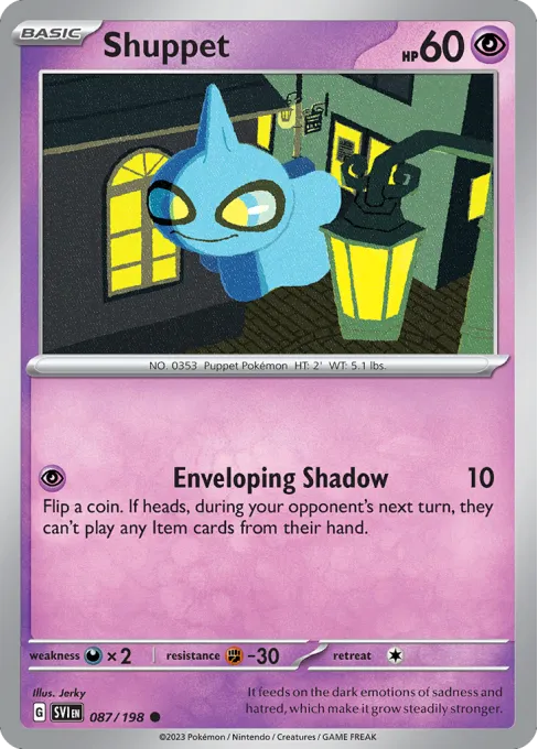 Shuppet - Reverse Holo
