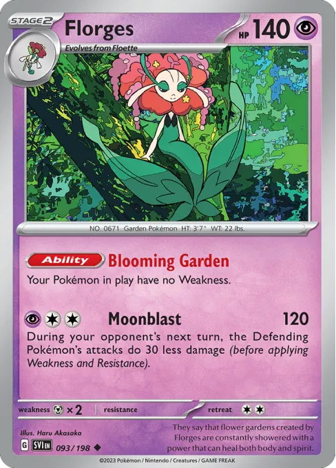 Florges - Reverse Holo