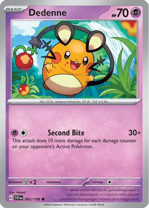 Dedenne - Reverse Holo