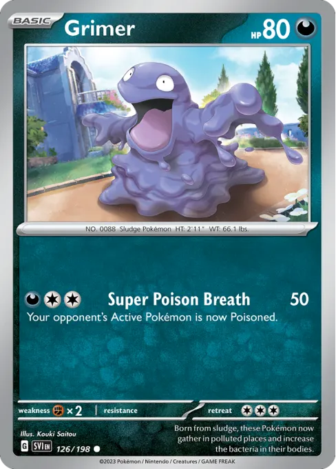 Grimer - Reverse Holo