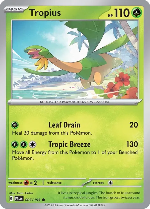 Tropius - Reverse Holo