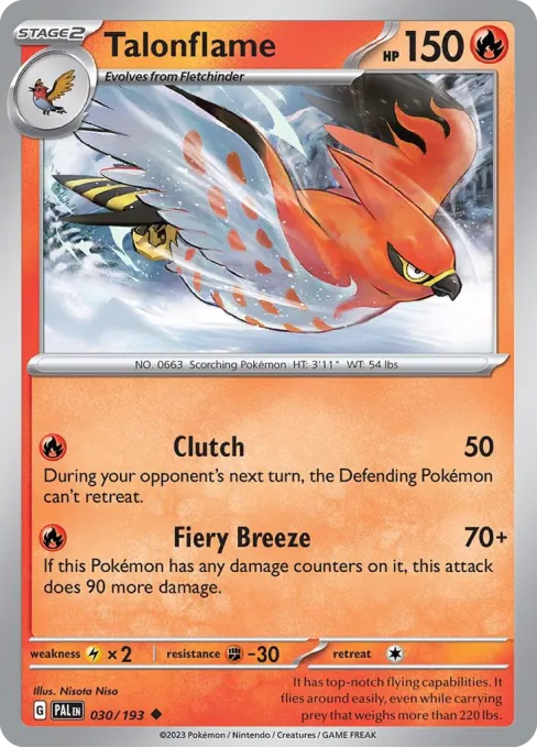 Talonflame - Reverse Holo